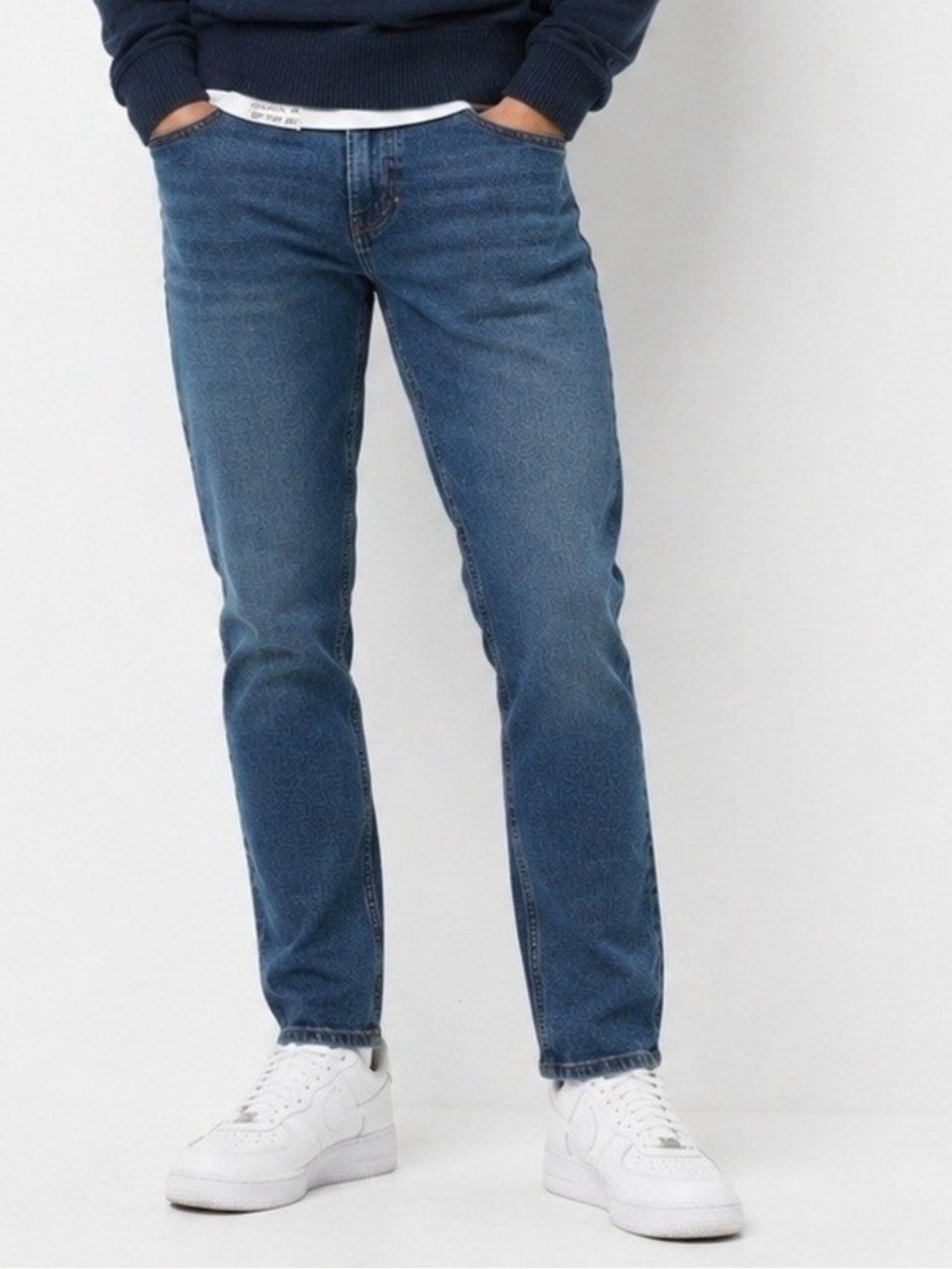 NWT Alesbury Mens Authentic Stretch Athletic Fit Jeans Blue SZ 30x34